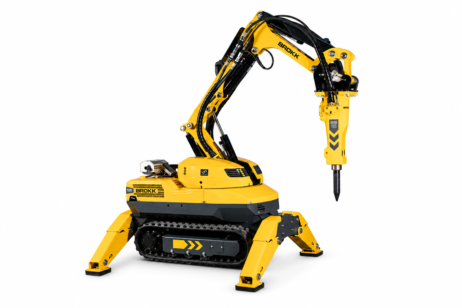 Brokk 120 demolition robot available for rental