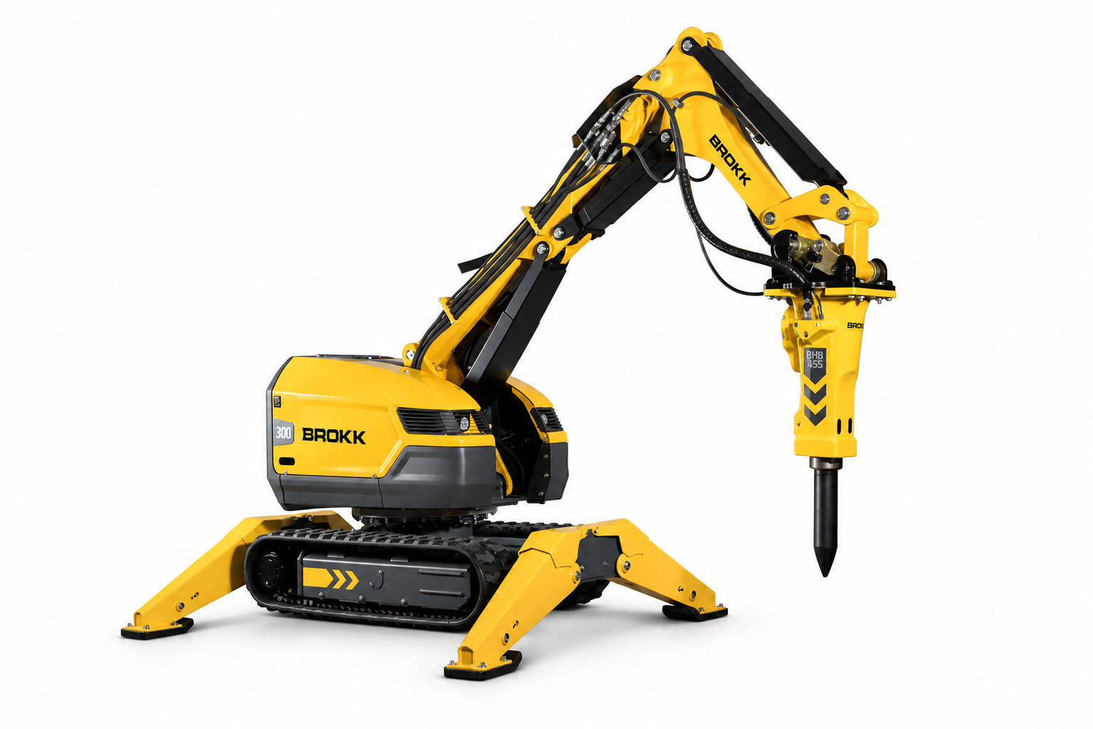 Brokk 300 demolition robot available for rental